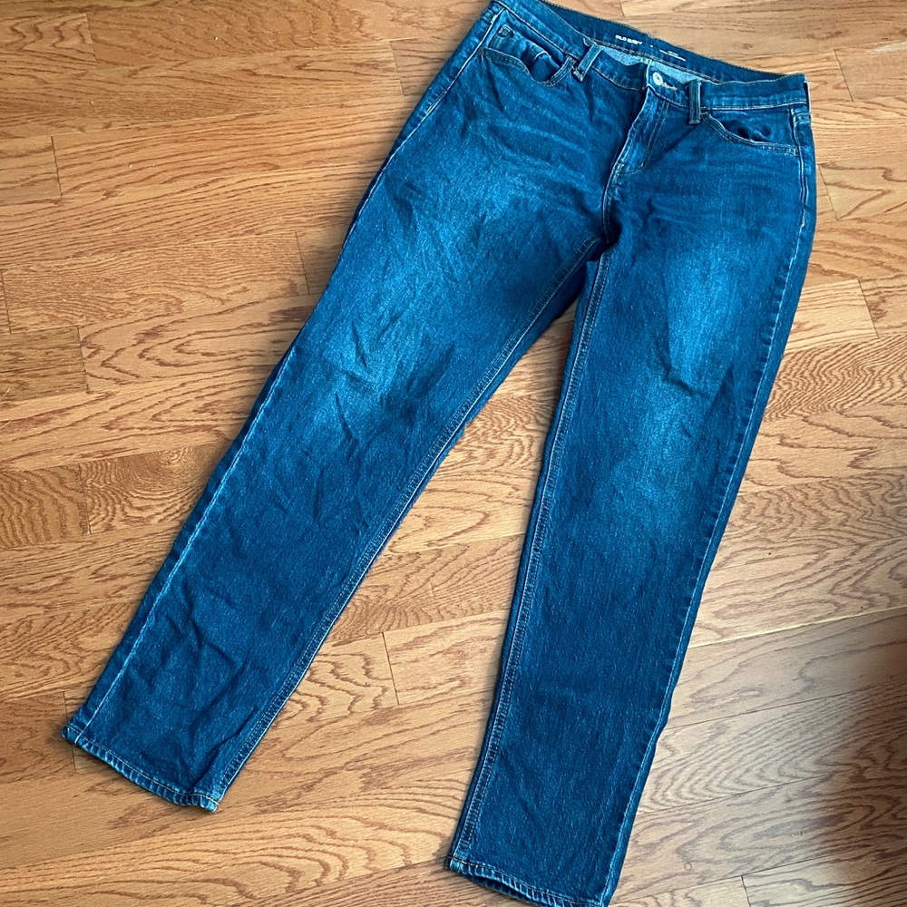 Women’s Old Navy Blue Jeans, mid-rise WOW Boyfriend 4